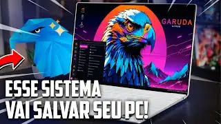ADEUS WINDOWS? Lançou uma Alternativa mais leve Pra PC! Garuda Linux cinnamon