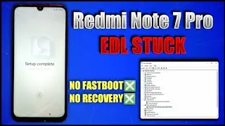 Redmi Note 7 Pro Edl Stuck | Qualcomm Port |  Mi Flash Tool Errors Fixed