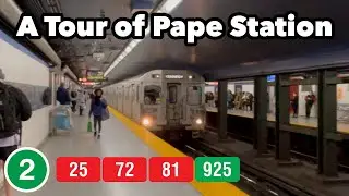 A Tour of the TTC's Pape Station