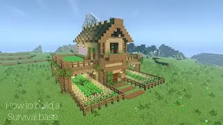 Minecraft: How  to build a small survival wooden house