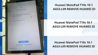 Huawei MatePad T10s AGS3-L09 REMOVE HUAWEI ID | XOÁ TÀI KHOẢN ID