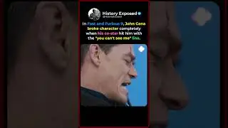 When John Cena Broke Character in Fast and Furious 🤜😂