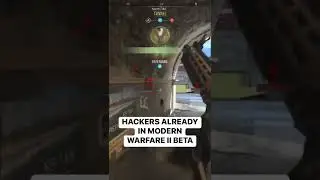 Hackers already in Modern Warfare 2 Beta😅 #shorts