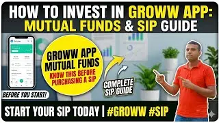 How to Invest in a  Mutual Fund in @growwapp6682  | Know it before purchasing an SIP  || #sip