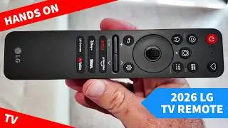 New 2026 LG TV Remote vs LG 2025 Magic Remote - for OLED, Micro RBG, QNED, Mini LED, Monitors