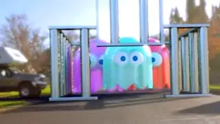 Pac-Man in Real Life Videos For Kids