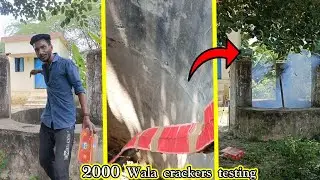 Wala. crackers in Deep well experiment 💯🤯 