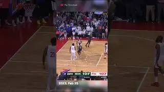 2 Unlucky half court shouts by Joel Embiid vs Celtics 2023 and Suns 2022