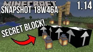 Minecraft 1.14 Snapshot 18w46a - SECRET Block, Lantern & MORE! (Jigsaw Block)