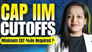 IIM CAP Colleges CAT Cutoff For All Categories ✅ Minimum CAT %ile Required For CAP Colleges #mba