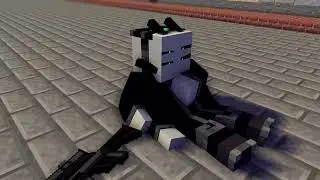 SCP 106 Vs GunMan - Minecraft Animation