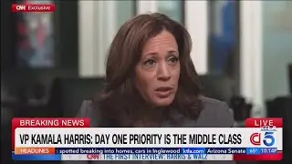 Kamala Harris, Tim Walz do first press interview