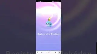 💧 #Sobble in the #PokéDex #PokemonGo #MyPokemonGoLife #starterpokemon