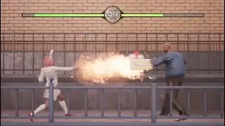 Street Fighter mini game in Disaster Report 4