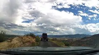 Skyline Drive Canyon City Colorado - Dashcam 2.5x speed