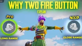 BGMI Two Fire Button Explained | Bgmi Close Range Tips | Bgmi Long Range Spray
