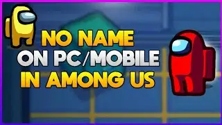 How to make blank name in among us