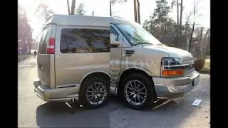 Chevrolet Explorer, переоборудование, перетяжка салона