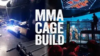 We Built a Fighting Cage for a Crazy Fight Night