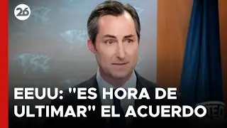 EEUU dice que "es hora de ultimar" acuerdo de tregua sobre Gaza tras muerte de rehenes