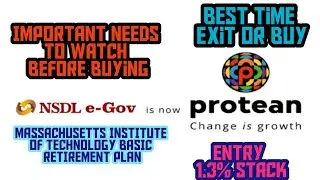 Protean eGov | Protean eGov Ltd. share latest news analysis | Stock to watch#ProteaneGov#stockmarket
