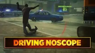 DRIVING NOSCOPE & MID AIR ROADKILL!  - Battlefield Hardline SWAT UP
