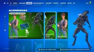 NUEVA TIENDA HOY REGRESO LA SKIN DE XENOMORFO
