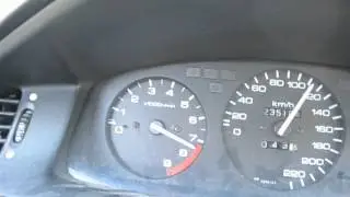 Honda Civic EG swap B18C6 0-100 ( Launch control )