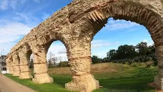 The Timeless Arches of the Roman Gier Aqueduct