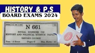 HISTORY AND POLITICAL SCIENCE BOARD EXAMS 2024 PAPER SOLUTION| MOST IMPORTANT