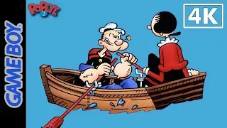 Popeye 2 (Game Boy) Playthrough [4K]