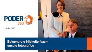 Bolsonaro e Michelle fazem ensaio fotográfico