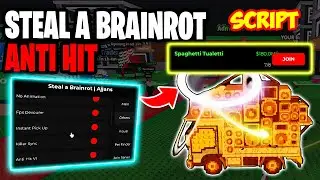 [NEW ANTI HIT🔥]  AJJAN HUB Steal a Brainrot SCRIPT *NO KEY* ANTI HIT MOBILE & PC ☢️ TURRET DESTROY