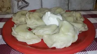 Вареники с КАРТОФЕЛЕМ и ГРИБАМИ. Вкусно на обед и на ужин!