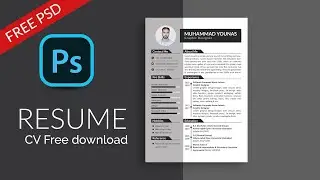 How to Create a Resume in Photoshop CC 2020 