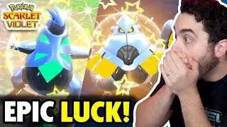 DOUBLE SHINY IRON THORNS and IRON HANDS in Pokemon Scarlet and Violet!