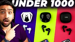 BEST TWS Wireless Earbuds Under 1000 in India (2023) ⚡ ULTIMATE Tests & Comparison!! ⚡ English