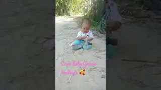 she(niece) loves nature || anak kampung🥰 #villagelifestyle  #budakkampung