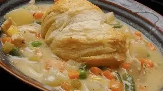 Southern Chicken Pot Pie with Biscuit Crust - Organic
