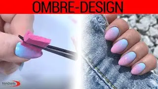 Ombre-Design mit Shellac | Sommer Nageldesign | Ombré Nailart mit Gellack Anleitung