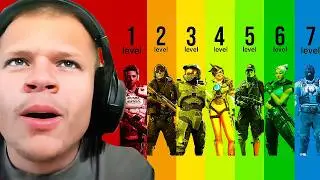 The 7 Levels of Competitive FPS Games *JYNXZI REACTS*
