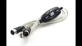 My USB To MIDI In/Out Music Keyboard 6FT Interface Converter Adapter Cable Review