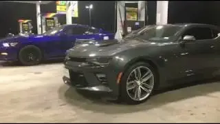 Bolt on E85 6th Gen Camaro SS vs 2015 FBO Cobra Jet E85 S550 PP Mustang 5.0