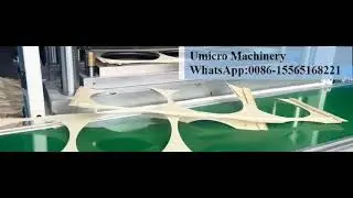 Disposable degradable starch three compartments disc automatic production equipment #starch cutlery