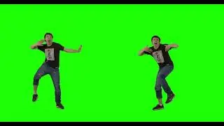 crazy dance on green screen 4K | By Creator Stockify