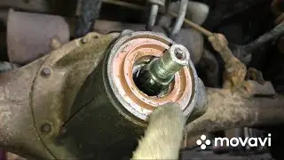 Replacing the rear axle seal Niva Chevrolet