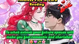 Pick-A-CardReading:-"To what extent your futurespouse will make you feel cherished and romantic!!!"💖
