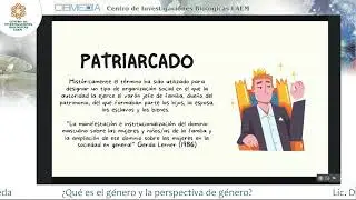 CONFERENCIA: ¿Qué es el género y la perspectiva de género?