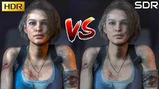 Resident Evil 3 - HDR vs SDR Comparison - HDR Is The Clear Winner