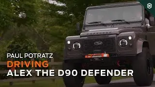 Driving Alex the D90 Defender by Helderburg